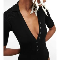 Deals 💯 Jacquemus Le Body Yauco Bodysuit ⌛ -Jacquemus - shop unnamed file 115