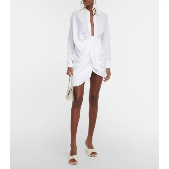 Top 10 π Jacquemus La Robe Bahia Deep V-neck Minidress β€οΈ 3 Top 10 π Jacquemus La Robe Bahia Deep V-neck Minidress β€οΈ