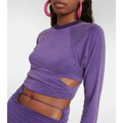 Cheap ⌛ Jacquemus Le T-shirt Espelho Cutout Crop Top ❤️ -Jacquemus - shop unnamed file 146