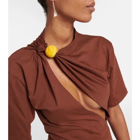 Wholesale 🥰 Jacquemus Le T-shirt Perola T-shirt 🤩 5 Wholesale 🥰 Jacquemus Le T-shirt Perola T-shirt 🤩 - Image 3