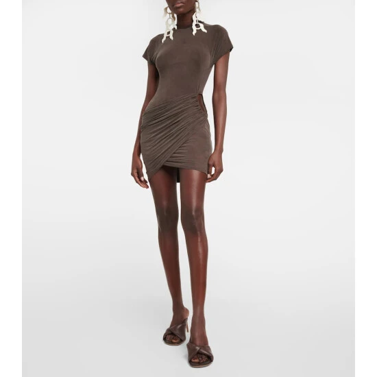 Discount ⌛ Jacquemus La Robe Espelho Court Cut-out Minidress 💯 3 Discount ⌛ Jacquemus La Robe Espelho Court Cut-out Minidress 💯