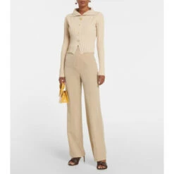 Outlet ✔️ Jacquemus Le Cardigan Bando Ribbed-knit Cardigan 🛒