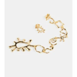 Cheap 👍 Jacquemus Les Boucles Sol Gold-plated Earrings 🥰 -Jacquemus - shop unnamed file 215