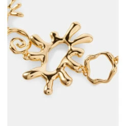 Best Sale 🤩 Jacquemus Le Bracelet De Cheville O Gold-pleated Anklet 👏 -Jacquemus - shop unnamed file 233