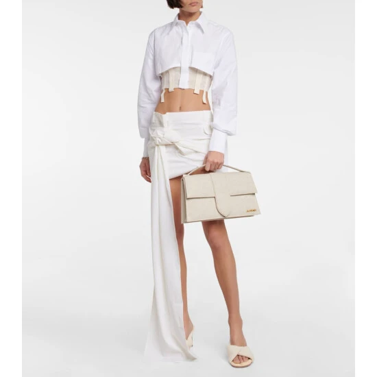 Best deal π Jacquemus Le Bambino Canvas Shoulder Bag π 6 Best deal π Jacquemus Le Bambino Canvas Shoulder Bag π - Image 4