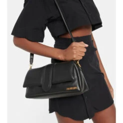 Cheap ⌛ Jacquemus Le Bambinou Leather Shoulder Bag 💯