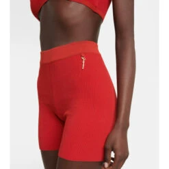 Best Sale 🧨 Jacquemus Le Short Pralu Ribbed-knit Shorts 🎁 -Jacquemus - shop unnamed file 271