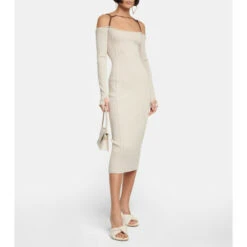 Discount ✔️ Jacquemus La Robe Sierra Midi 👗 Dress 😀