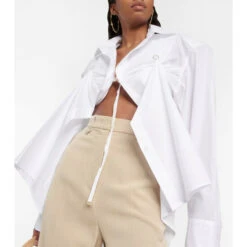 Cheapest 👏 Jacquemus La Chemise Amaro Poplin 👚 Shirt ✔️ -Jacquemus - shop unnamed file 3