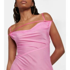 Cheapest 💯 Jacquemus La Robe Draggiu Draped Maxi 👗 Dress 👏 -Jacquemus - shop unnamed file 355