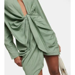 Wholesale 🥰 Jacquemus La Robe Bahia Tie-detail Minidress 😍 -Jacquemus - shop unnamed file 36