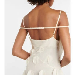 Promo 😍 Jacquemus La Robe Pois Appliquéd Cotton Gown 😀 -Jacquemus - shop unnamed file 400