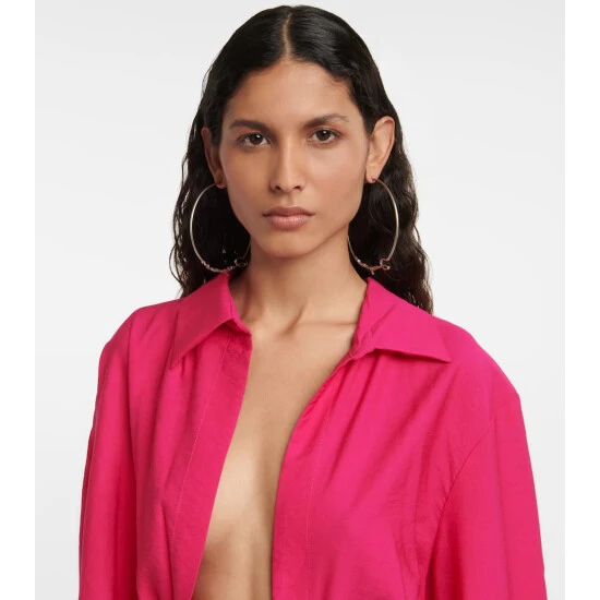 Brand new 🛒 Les Créoles Jacquemus Logo Earrings 😉 4 Brand new 🛒 Les Créoles Jacquemus Logo Earrings 😉 - Image 2