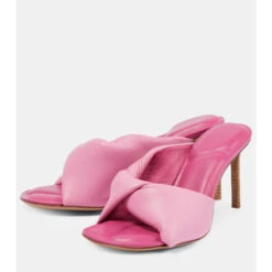 New 🎁 Jacquemus Les Mules Bagnu Leather 🩴 Sandals 👍 -Jacquemus - shop unnamed file 467