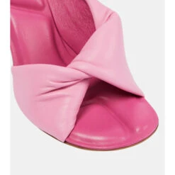 New 🎁 Jacquemus Les Mules Bagnu Leather 🩴 Sandals 👍 -Jacquemus - shop unnamed file 468