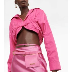 Best Sale 🧨 Jacquemus Leather Belt With Pouch ✨