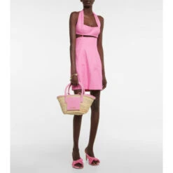 Discount 🧨 Jacquemus Le Panier Woven Tote 🔔 -Jacquemus - shop unnamed file 489