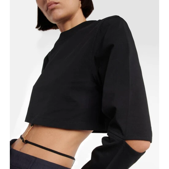Budget π Jacquemus Le T-shirt Pino Cotton Top π 5 Budget π Jacquemus Le T-shirt Pino Cotton Top π - Image 3