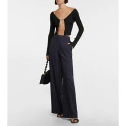 Budget 👍 Jacquemus La Maille Pralù Longue Logo Cardigan 😀