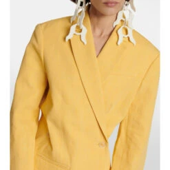 Best Sale ✔️ Jacquemus La Veste Tibau Linen-blend Blazer ⭐ -Jacquemus - shop unnamed file 55