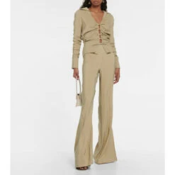 Top 10 😀 Jacquemus Le Pantalon Soffio Flared Pants 🧨