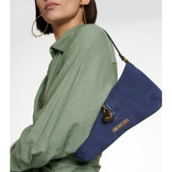 Coupon ✔️ Jacquemus Le Bisou Cadenas Suede Shoulder Bag ⭐