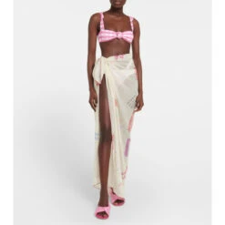 Flash Sale ⭐ Jacquemus Printed Cotton And Silk Beach Cover-up 🌟