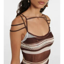 Best Sale 🤩 Jacquemus La Robe Sognu Striped Maxi 👗 Dress 🧨 -Jacquemus - shop unnamed file 617
