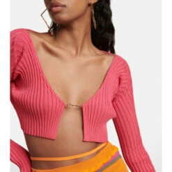 Promo 🧨 Jacquemus La Maille Pralu Cropped Cardigan 😀 -Jacquemus - shop unnamed file 66
