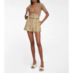 Budget 😍 Jacquemus Le Short Santon High-rise Shorts ❤️