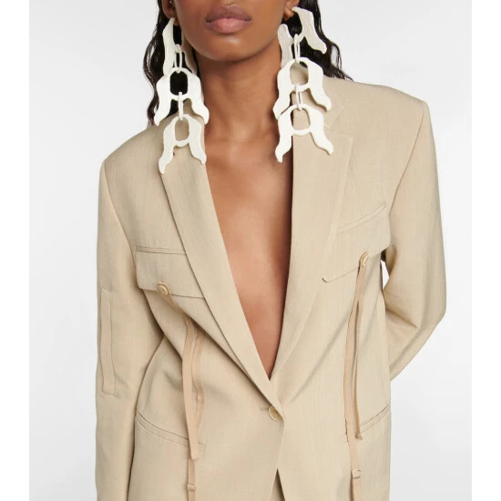 New ๐ Jacquemus La Veste Astouin Wool Blazer ๐ 5 New ๐ Jacquemus La Veste Astouin Wool Blazer ๐ - Image 3