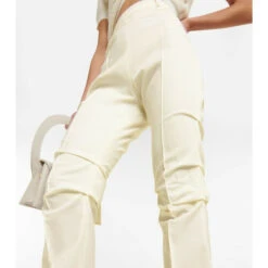 Best Pirce 👍 Jacquemus Le Pantalon Merria Flared Wool Pants 🔥 -Jacquemus - shop unnamed file 712