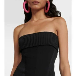 Budget 💯 Jacquemus La Maille Lucca Bustier Top 🤩 -Jacquemus - shop unnamed file 716