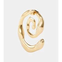 Cheapest 🎁 Jacquemus Les Créoles Turbi Gold-plated Earrings 👍 -Jacquemus - shop unnamed file 75