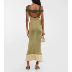 Outlet ✨ Jacquemus La Robe Camargue V-neck Gown 🤩 -Jacquemus - shop unnamed file 784