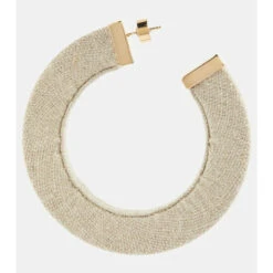 Best reviews of ✔️ Jacquemus La Creole Linu Linen Earrings ✔️