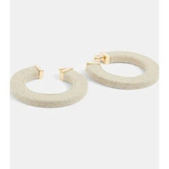 Best reviews of ✔️ Jacquemus La Creole Linu Linen Earrings ✔️ -Jacquemus - shop unnamed file 789