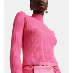 Outlet 🤩 Jacquemus La Robe Lenzuolo Ribbed-knit Maxi 👗 Dress 🔔 -Jacquemus - shop unnamed file 824