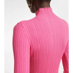 Outlet 🤩 Jacquemus La Robe Lenzuolo Ribbed-knit Maxi 👗 Dress 🔔 -Jacquemus - shop unnamed file 825