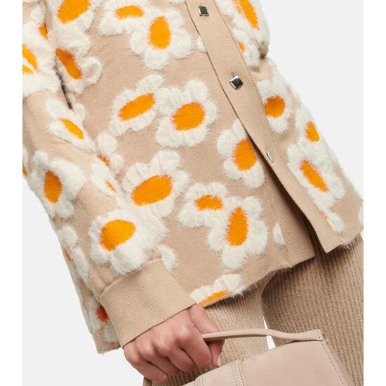 Best Sale ๐ Jacquemus La Chemise Neve Floral Cardigan ๐งจ 6 Best Sale ๐ Jacquemus La Chemise Neve Floral Cardigan ๐งจ - Image 4