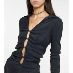 New ✨ Jacquemus La Chemise Soffio Cutout Top 🛒 -Jacquemus - shop unnamed file 893