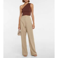 Cheap 🤩 Jacquemus La Maille Ascu Linen-blend Crop Top 🔥