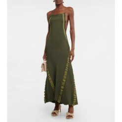 Promo 👏 Jacquemus Maille Slip Maxi 👗 Dress 👏