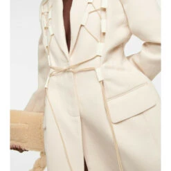 Budget 🎁 Jacquemus Le Manteau Lacciu Lace-up Wool 🧥 Coat ⌛ -Jacquemus - shop unnamed file 971