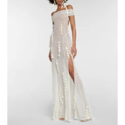 Brand new ✔️ Jacquemus La Robe Mazzolu Embellished Gown 🥰
