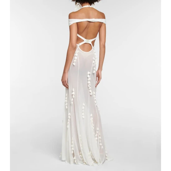 Brand new ✔️ Jacquemus La Robe Mazzolu Embellished Gown 🥰 4 Brand new ✔️ Jacquemus La Robe Mazzolu Embellished Gown 🥰 - Image 2