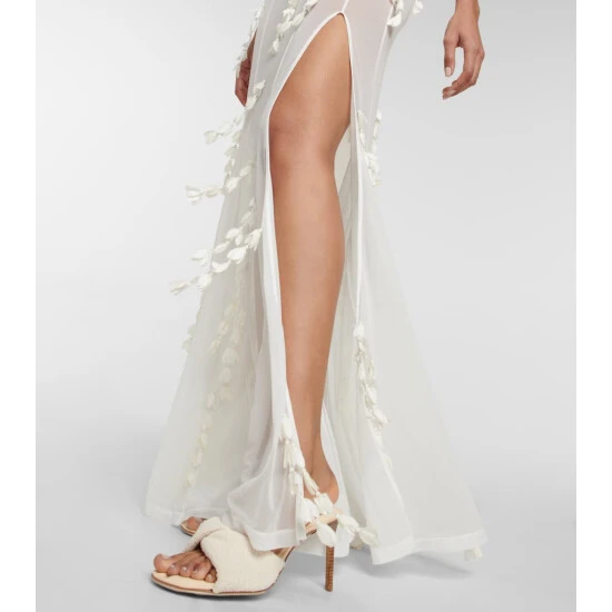 Brand new ✔️ Jacquemus La Robe Mazzolu Embellished Gown 🥰 6 Brand new ✔️ Jacquemus La Robe Mazzolu Embellished Gown 🥰 - Image 4