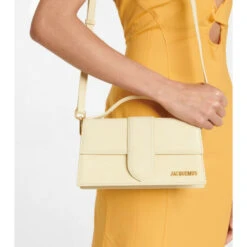 Discount 😍 Jacquemus Le Grand Bambino Leather Shoulder Bag 🌟